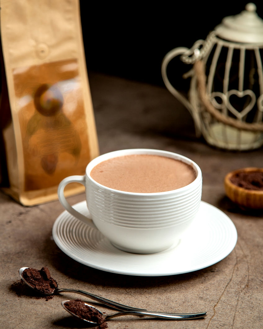 Cup of hot cocoa