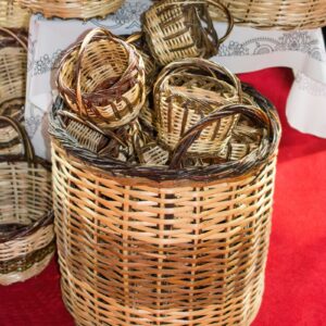 Hand-woven baskets